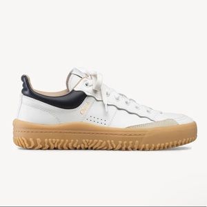 Chloé Franckie low-top sneaker - white-blue Size 8